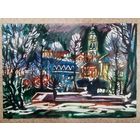 Гумен Ф. разные работы, акварель бумага, 59х42см. каждая по 300р.