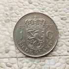 1 гульден 1977 года Нидерланды. Королева Юлиана.