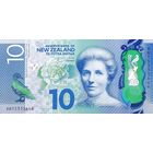 Новая Зеландия 10 долларов образца 2015 года UNC p192