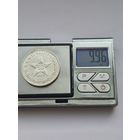 50 копеек 1922 года. ПЛ. Серебро 900. Монета не чищена. 45497