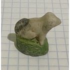 Собачка, 19 в. Фарфор. Редкость.