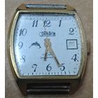 Позолоченные часы Cornavin. Нечастые. На ходу