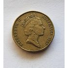 Австралия 1 доллар, 1997 100 лет со дня рождения Чарльза Кингсфорда Смита /портрет Чарльза и самолёт/