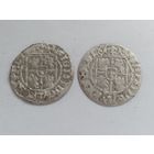 Полуторагрошовик. Полтора гроша. 1,5 гроша. 1623 и 1624гг. РП. 2 шт.