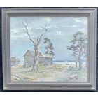 Ходорович В.П "На поўначы", 1994г. Холст, масло. Размер 38х46 см.