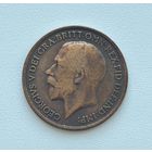 МОНЕТА ОДИН ПЕННИ 1918 г. (ВЕЛИКОБРИТАНИЯ) КОРОЛЬ ГЕОРГ V (1910 - 1936) БРОНЗА!!! ТОРГИ С РУБЛЯ БЕЗ МЦ!!!
