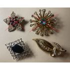 Брошь 2 шт Германия 60-70-е