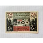 Нотгельд 75 пфеннигов. Брауншвейг. Веймарская республика - 04