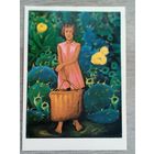 Владыкин. Девочка с корзиной