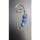 Брошь-булавка с лазуритом. Винтаж