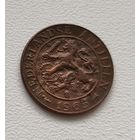 Антильские острова 2.5 цента,"Рыба"+"Звезда" 1965 4-8-29