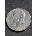 США 50 центов 1967 СЕРЕБРО