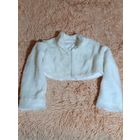 Болеро накидка шубка на плечи свадебная мода.