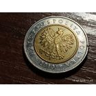 Польша 5 злотых 2010