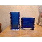 Набор из двух винтажных вазочек