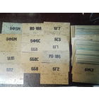 Карты проверочные для Л3-3 (Л1-3) россыпью.