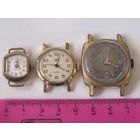 Часы женские и подростковые позолоченные СССР . (Часы на ходу)