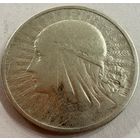 2 злотых 1934 г.  Польша.  Ядвига.  Серебро