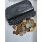 Монеты. +кошелёк.