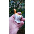 КОЛЛЕКЦИОННАЯ ФАРФОРОВАЯ СТАТУЭТКА КОТ ОЗОРНИК  ЗКХ СССР ОРИГИНАЛ  .  Распродажа Коллекции !!! . Экспресс  Аукцион не с рубля без МПЦ и прочего 3 ДНЯ  .Много лотов в продаже .