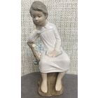 Фарфоровая статуэтка Lladro Мыслитель Испания. Высота 21