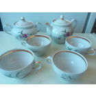 Сервиз чайный  с 4-мя чашками СССР