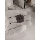 Полтинник 1924.ТР.Коричневая патина с радугой.