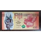 Фиджи 100 центов 2023 г P-124 полимер (Китайский лунный год Дракона) UNC
