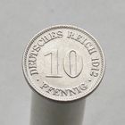 Германия 10 пфеннигов 1912 G