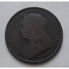 1 пенни 1896 г. Великобритания