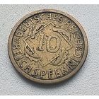 Германия 10 рейхспфеннигов, 1925 E  7-7-24
