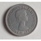 Великобритания 2 шиллинга 1953 год коронация королевы Елизаветы II длинная надпись в легенде