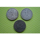 Полтинники 1922и 1924 г. ТРи ПЛ (3 штуки) с рубля