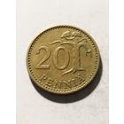 Финляндия 20 пенни 1976