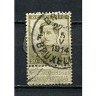 Бельгия - 1912/1913 - Король Альберт I 20C - [Mi.101II] - 1 марка. Гашеная.  (Лот 16Dv)