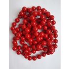 Длинные бусы. Цветное стекло. Шарики