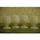 Бокалы . Оникс , 4 шт   ( все целое )   7,5 см