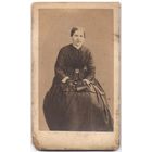 Старинная фотография на картоне