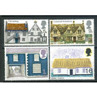 Великобритания - 1970г. - архитектура - 4 марки - полная серия, MNH [Mi 535-538]. #3-GB-Z-1-18