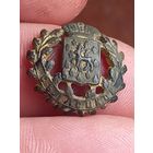 Накладка или петличный знак Седлецкой губернии , Царство Польское , РИ , с 1 рубля, без мц