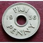 Фиджи 1 пенни, 1954-1968