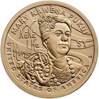 США 1 доллар 2025 Мэри Кавена Пукуи - Сакагавея, Индианка. UNC двор D