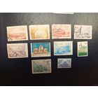 10 марок разных стран архитектура (4-10)