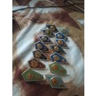 Ромбы( 14 шт.одним лотом),лот не делиться