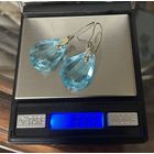 Серьги леденцы серебро винтаж 875 звезда Редкие крупные