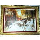 Картина в богатой раме.