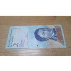 2 боливара 19,08, 2014 года Венесуэлы **11120