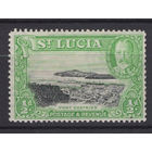 1936 Св. Люсия / St Lucia * 1/2d Георг V, Порт, Корабли, марка из серии SG#113