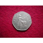 Великобритания 50 пенсов 1997 г.