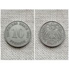 Германия 10 пфеннигов 1907 A
